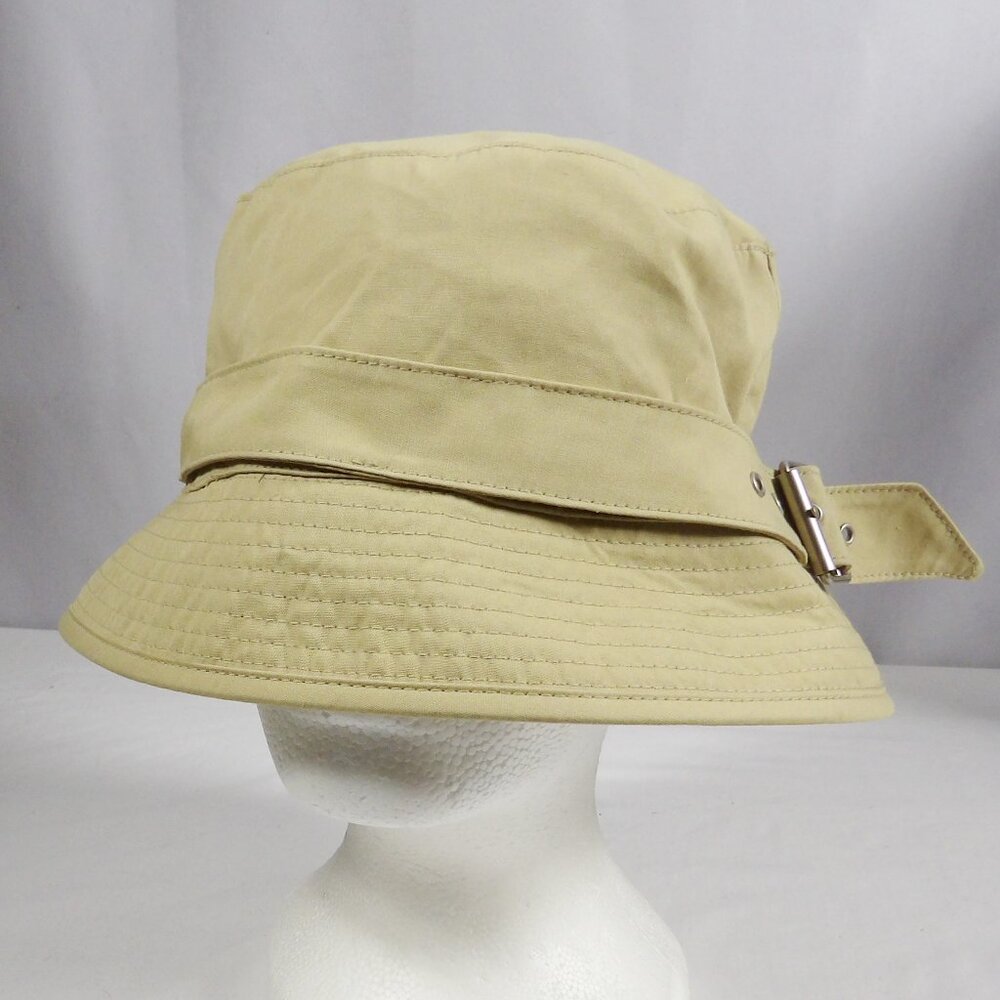 GAP Vintage Khaki Beige Bucket Hat with Buckle Size M/L